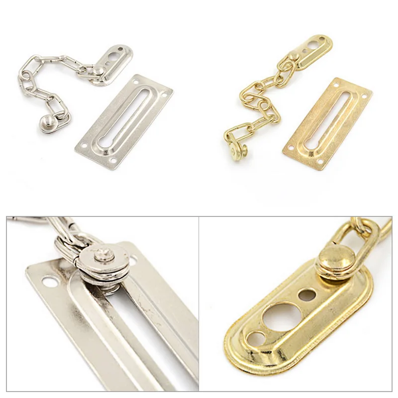 1 шт. Защитная цепочка винт замки безопасности горка болт Дверная Цепочка