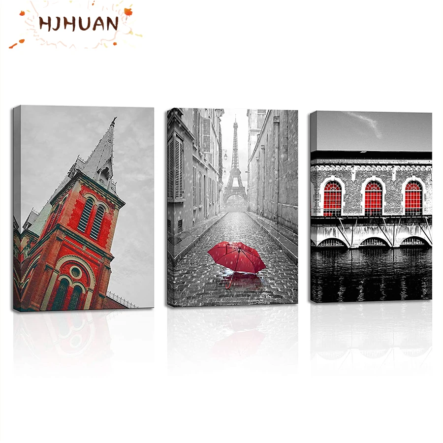 

3pcs Big ben city architecture scenery Diamond Painting Full Square/Round Drill Diamond Picture of Rhinestones Home Decor Gift