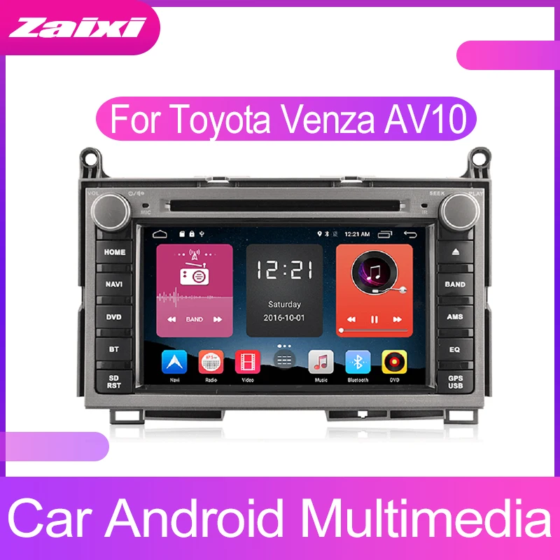 Автомобильные аксессуары для Toyota Venza AV10 2008 ~ 2017 Android GPS-навигация DVD мультимедийный