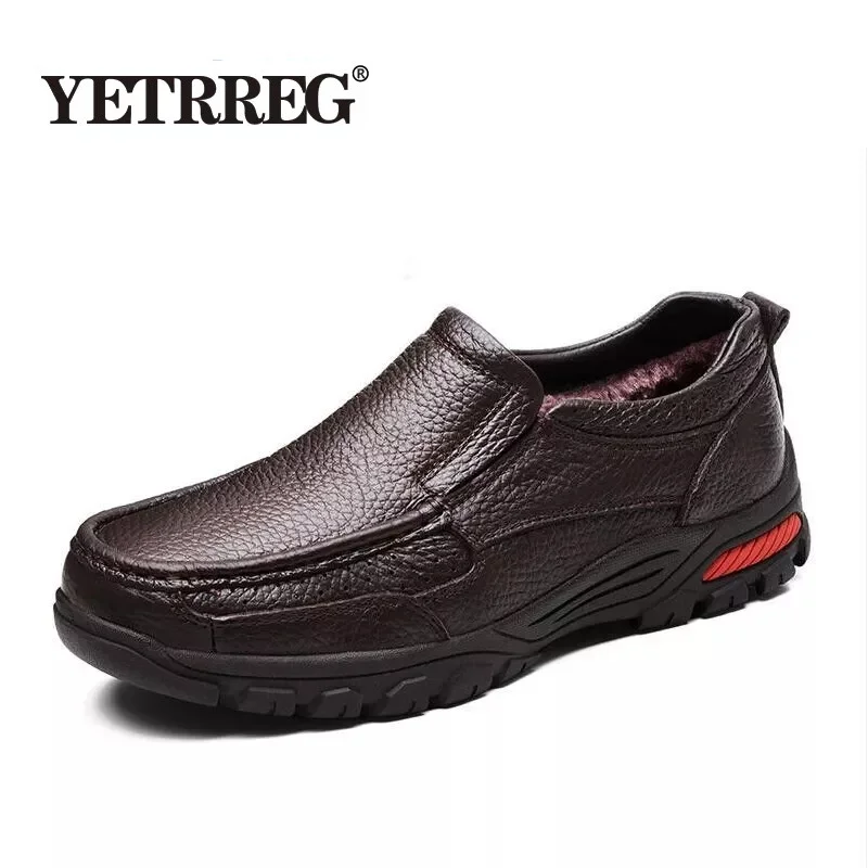 Мужские мокасины ручной работы VANCAT коричневые деловые ботинки из натуральной