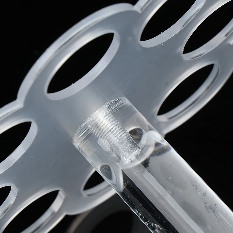 Подставка-держатель для кухни акриловая 8 отверстий многоразовая сделай сам