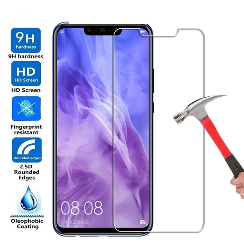 Стеклянная защита экрана телефона для Huawei P20 Lite P10 Plus P8 P9 2017 Pro закаленное стекло 9H
