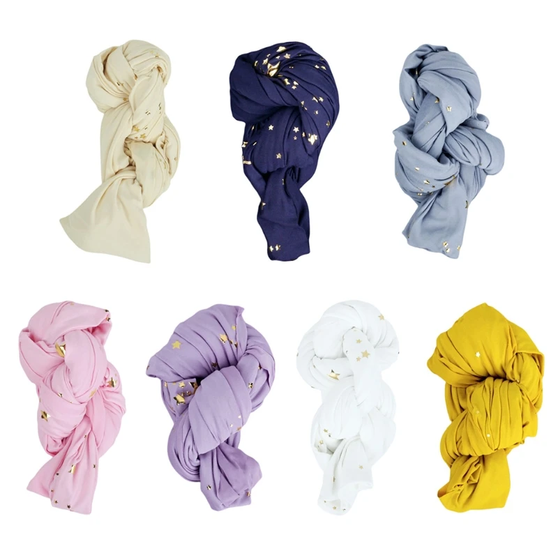 

Newborn Photography Props Blanket Baby Swaddling Starry Wrap Sleeping Bag Backdrop Infants Photo Shooting Accessories