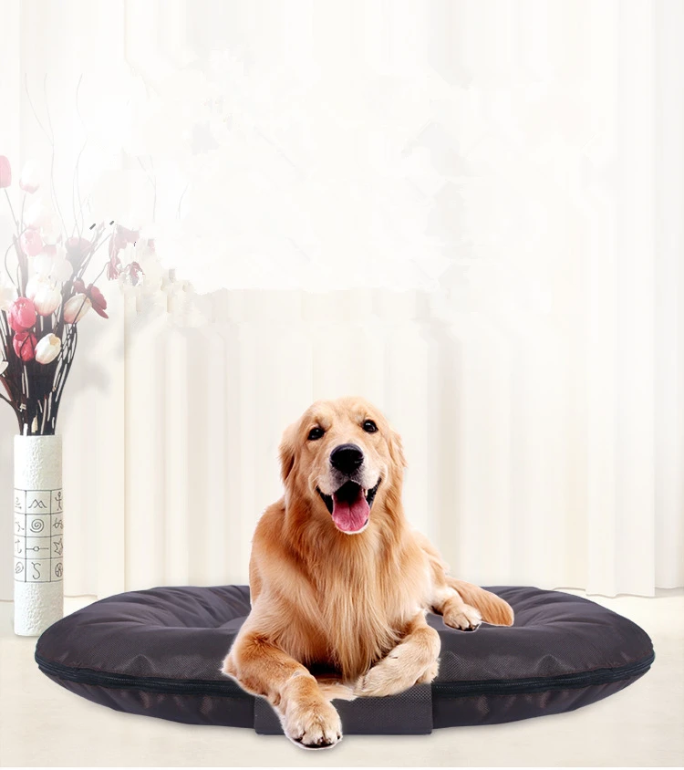 ПЭТ спальное место для собаки коврик Оксфорд Круглый облежа гнездо одеяло
