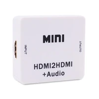 multifunctional 1080p hdmi to hdmi 3 5mm rl audio extractor converter audio splitter with usb cable