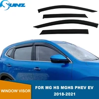 window visor for mg hs mghs phev ev mg plug in hybrid suv 2018 2019 2020 2021 auto door visor weathershields window protectors