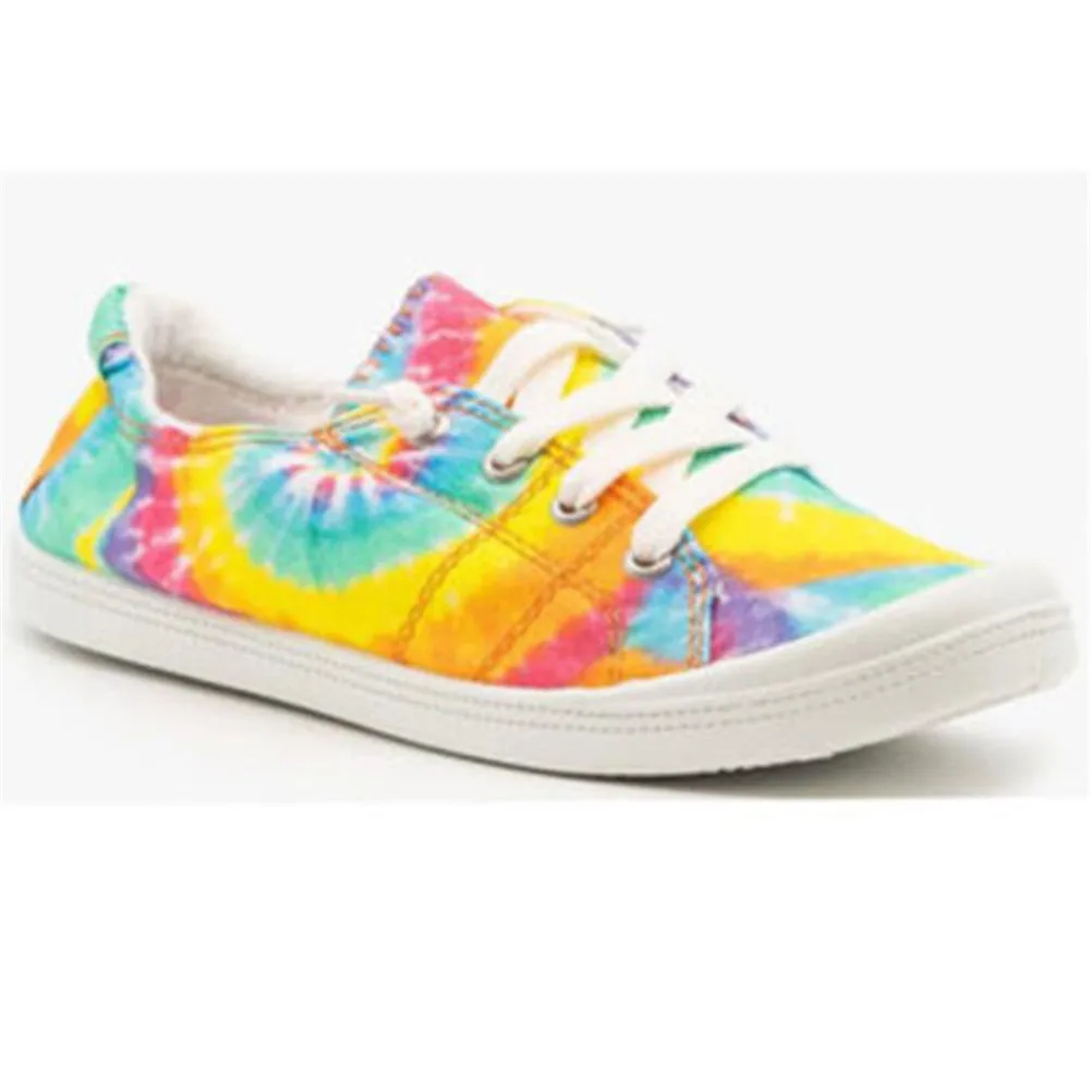 Женские тканевые кроссовки удобная повседневная универсальная обувь на плоской