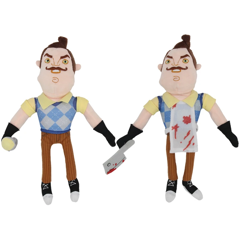 Фартук Hello Neighbor & Cleaver плюшевые игрушки мягкая кукла детский подарок 25