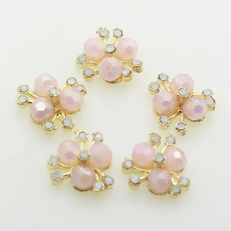 Романтический вишневый кристальный ювелирный украшения 10 штук праздничные украшения для отдыха эмалевые сплавные металлические творческие аксессуары.