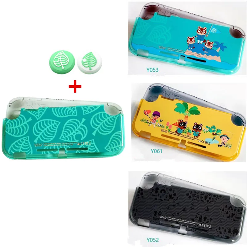 

Новинка 2020 г., пластиковый чехол Nintendo Switch Lite, силиконовые колпачки для большого пальца Nintendo Switch Lite, защитный чехол с рисунком животного, Crossin