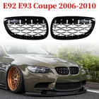 Решетка радиаторная для BMW 3 серии E92 E93 Coupe 2006-2010, глянцевый черный + хром