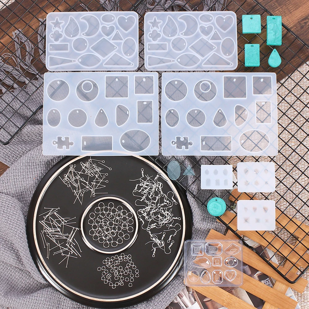 Эпоксидная смола силиконовые формы набор инструментов УФ отверждаемая