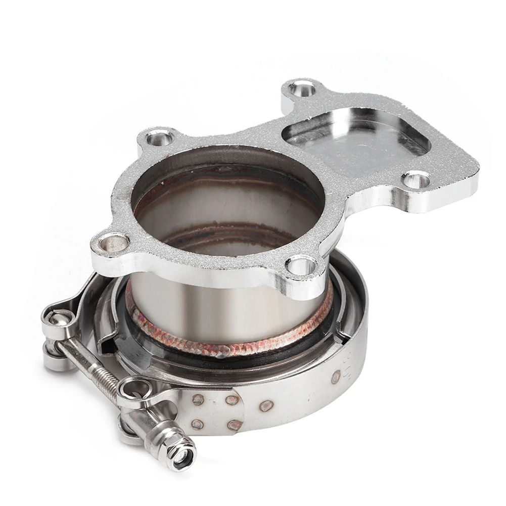 M8 Нержавеющая сталь для Holset WH1C HX35 HX35W Downpipe турбо-фланец To 3 &quotV-Band Adapter (для проекта