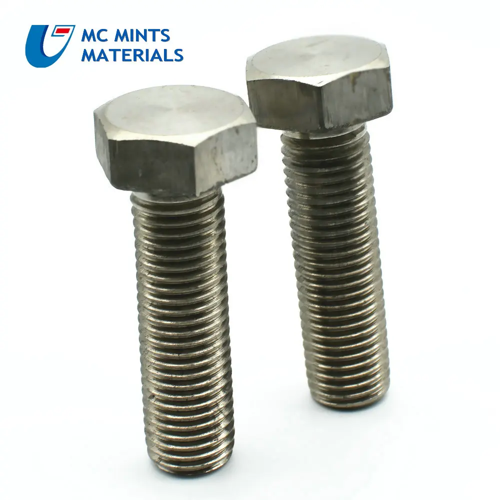 

Titanium Bolt M18 x25 30 35 40 50 60 70 80 90 100mm Ti Bolt Hexagon Head Not Polished Grade 2 Titanium Screw Ti Fastener