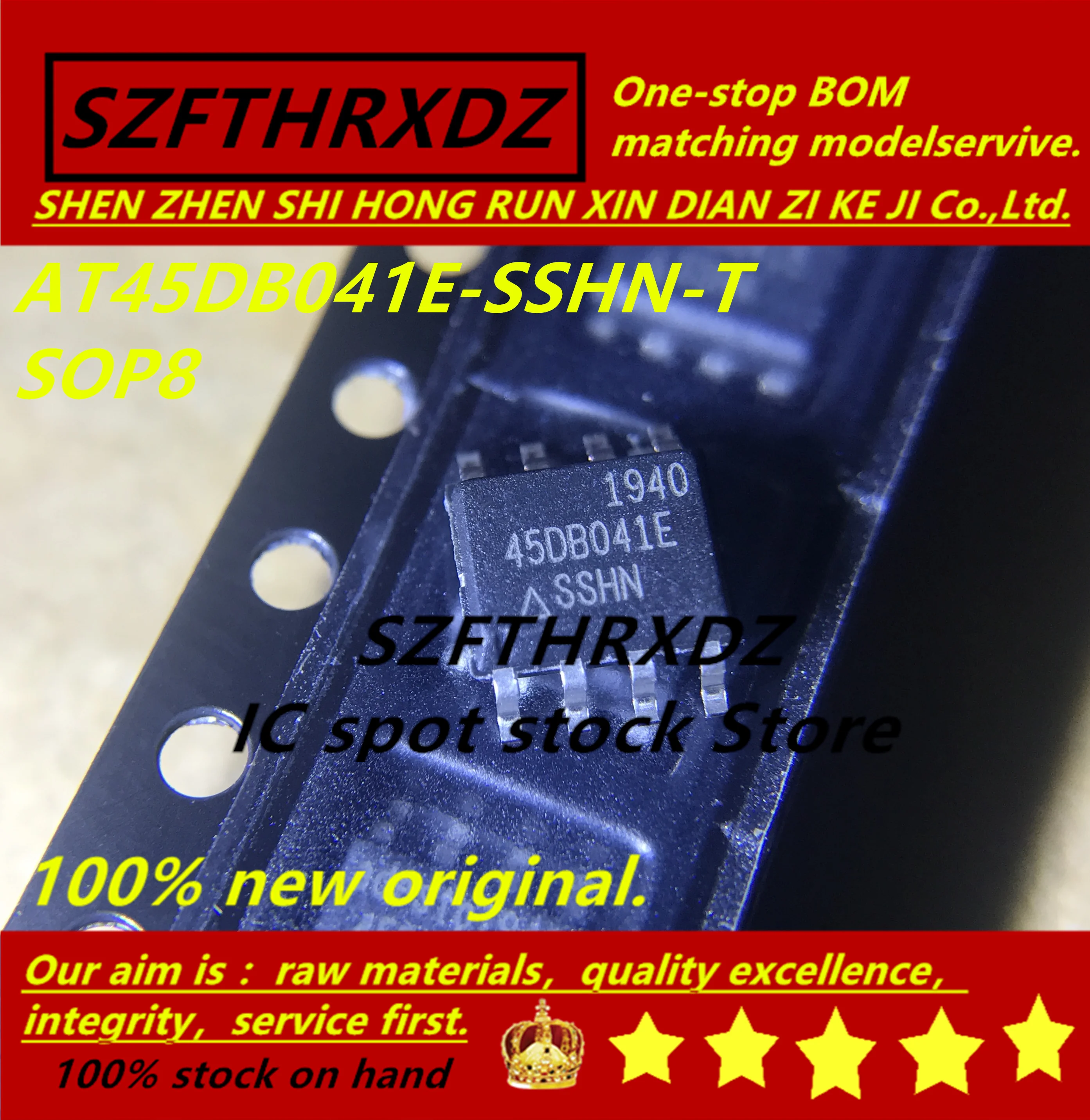 SZFTHRXDZ 100% Новый оригинальный 2019 + (20 шт.-50 шт.) Φ AT45DB041E 45DB041E SOP8 | Обустройство дома