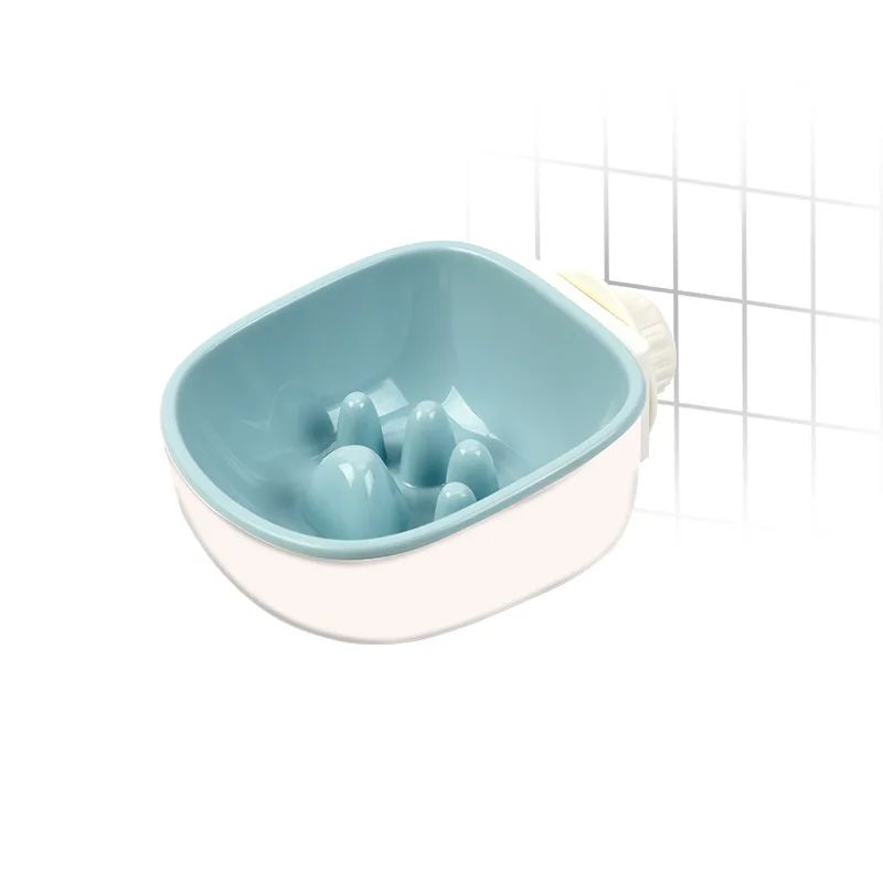 

Pet Bowl Pet Bowl Cat Feeding Water Hanging Bowl Small and Medium-Sized Dogs Creative Plastic Dog Basin