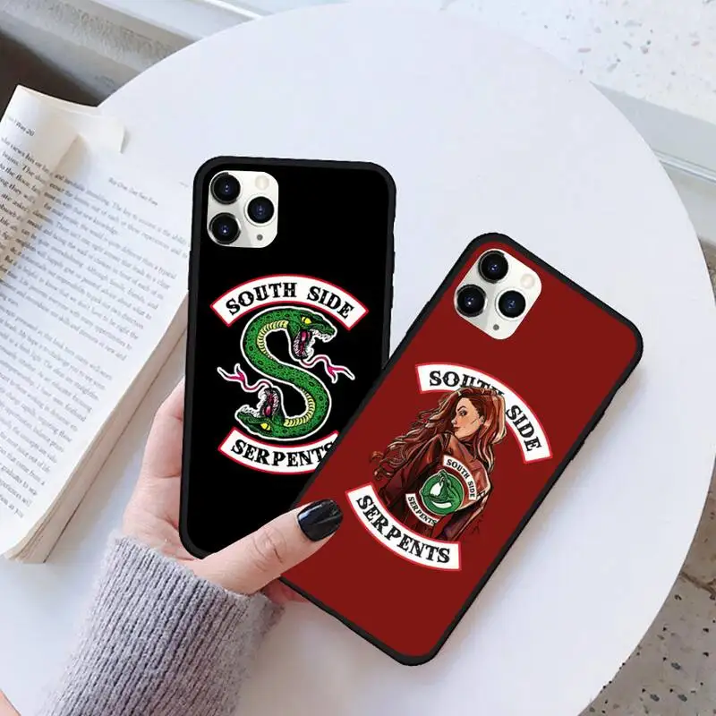 

Riverdale southside pops Phone Case Rubber for iPhone 11 pro XS MAX 8 7 6 6S Plus X 5S SE 2020 XR case