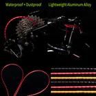 Комплект тормозных тросов для велосипеда, кожух переключателя передач, Звенья из алюминиевого сплава, кожух для горного и дорожного велосипеда, трос для переключения