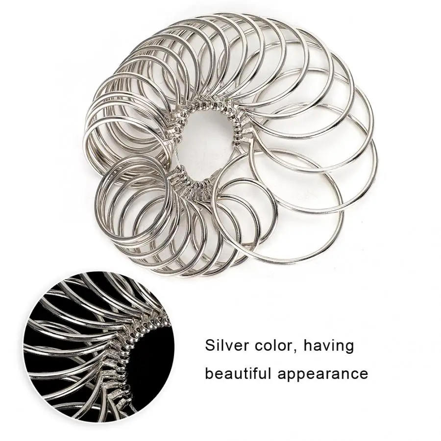 Стандартный браслет измерения круг металлический размер запястья измерительный