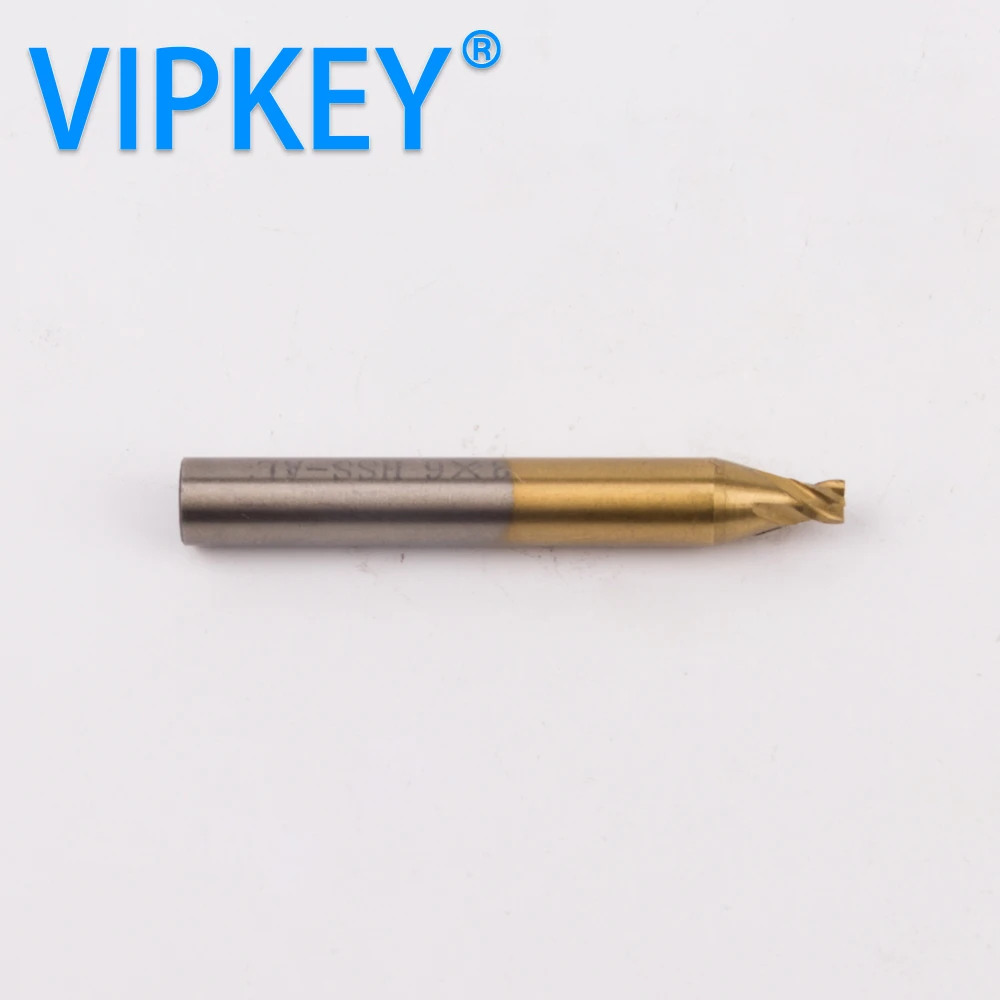 5 шт./лот высококачественные 3 0 мм HSS титанизированная Концевая фреза фрезерный