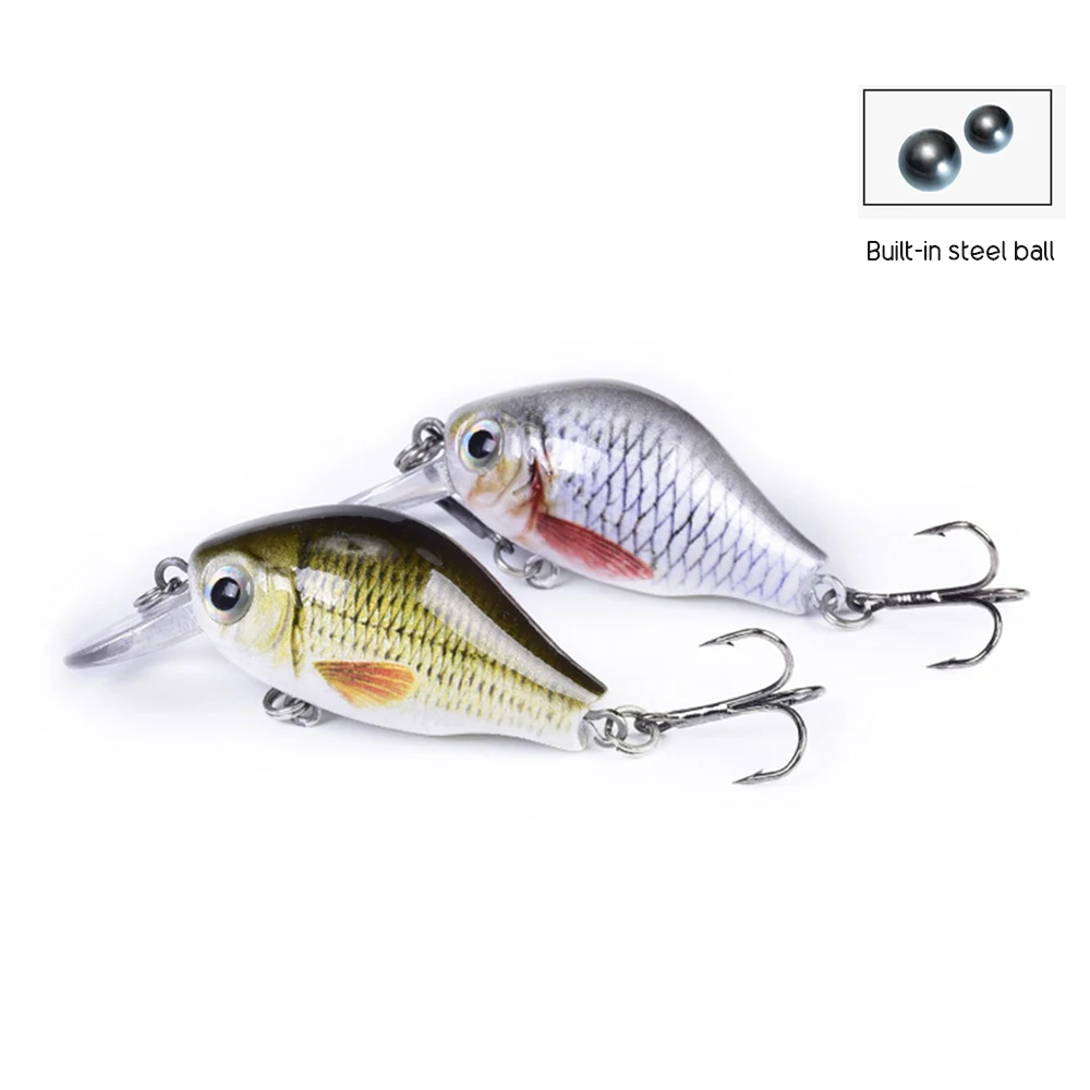 Погремушка Vib рыболовная приманка кренкбейт плавающая искусственная жесткая