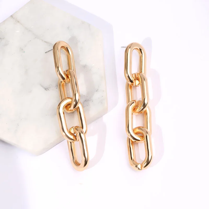 Новые модные большие серьги индивидуальные брендовые женские крупные длинные