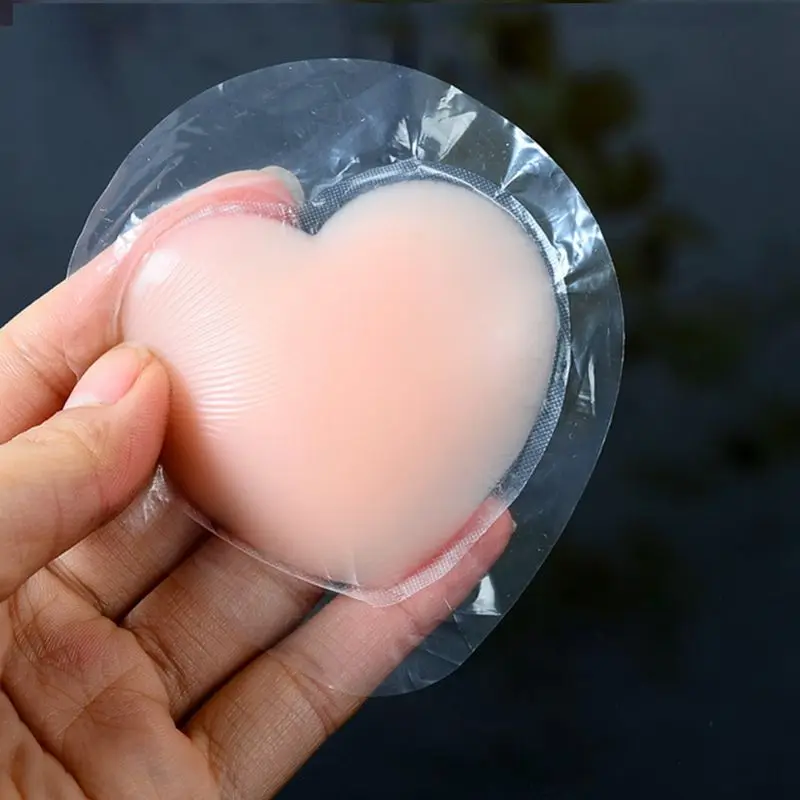Сексуальный многоразовый самоклеящийся силиконовый чехол для груди бюстгальтер