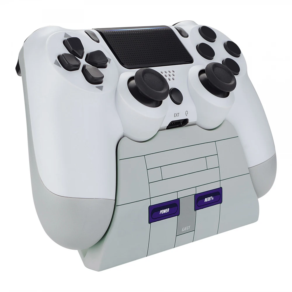 eXtremeRate Classics SNES Style Controller Display Stand Gamepad Desk Holder for PS4 Slim Pro | Электроника