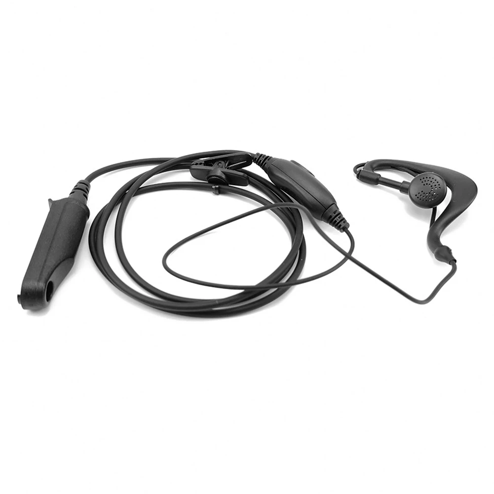 

MIC PTT Waterproof Audio Accessories Walkie Talkie Noise Cancelling Ergonomic Earphone Portable Earhook For Baofeng UV-9R