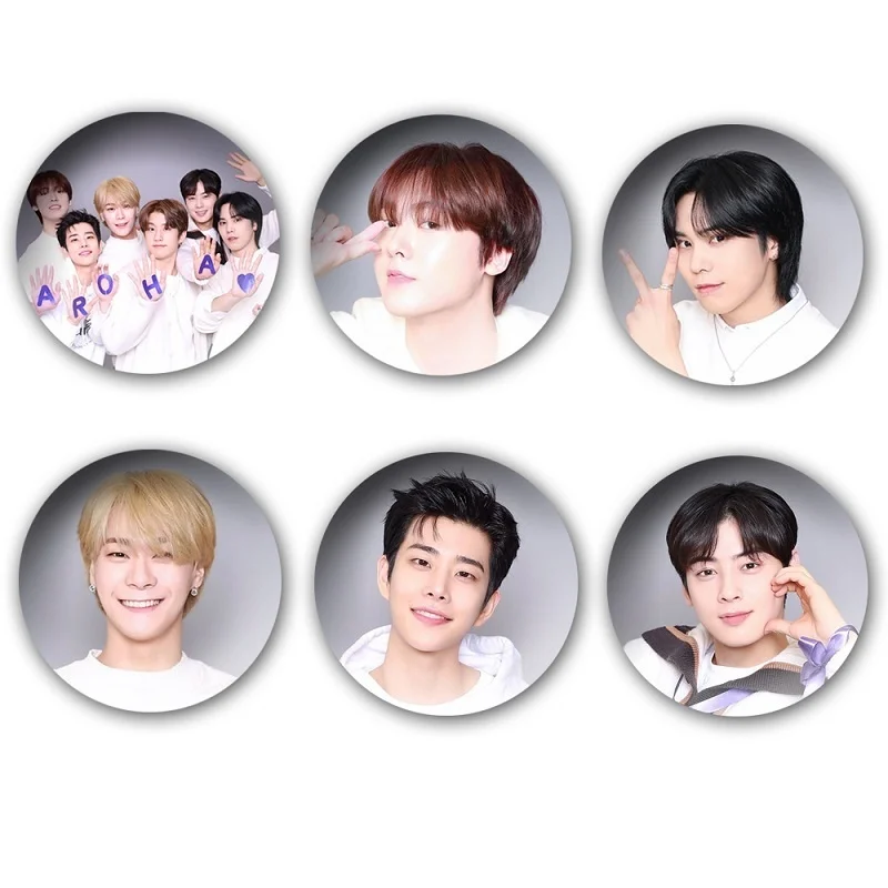 

KPOP HAPPY ASTRO DAY Badge Badge AROHA Brooch ASTROHA Cha Eun Woo Cha Eun Woo