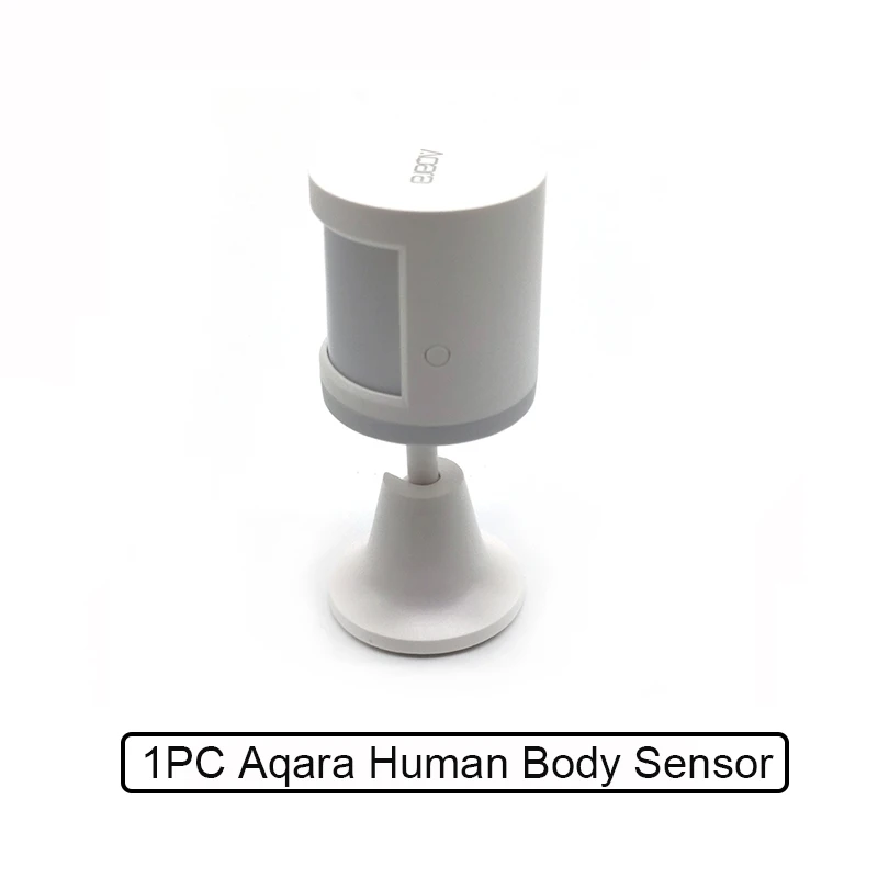 1pc Xiaomi Aqara датчик человеческого тела Zigbee датчик движения беспроводной светильник безопасности чувствительный детектор с шлюзом 2 Mijia Mihome APP - Цвет: 1pc