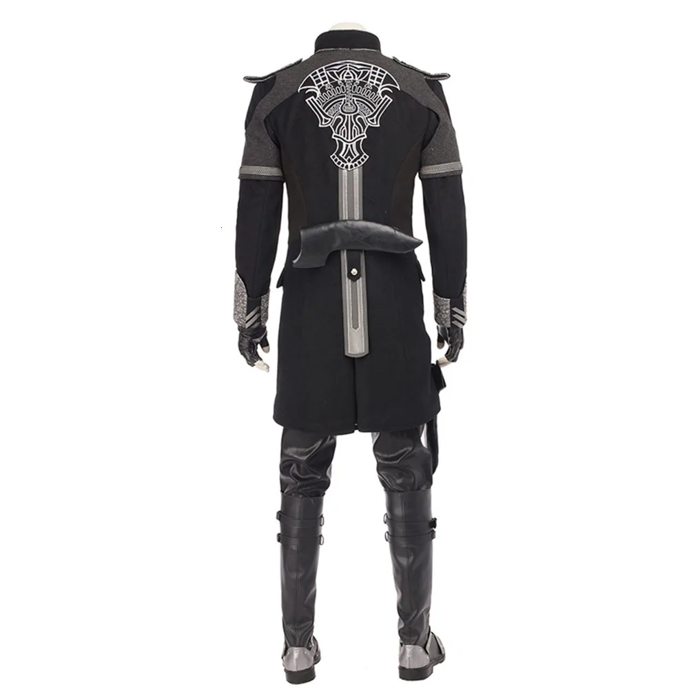 Final Fantasy XV Kingsglaive Nyx Ulric, карнавальный костюм, костюм на Хэллоуин для взрослых мужчин, косплей, Nyx, куртка, костюм, костюм