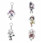 Hololive Youtuber Vtuber Специальное предложение анимация 6 см односторонняя печать акриловая фигурка брелок Аниме украшение 2ND