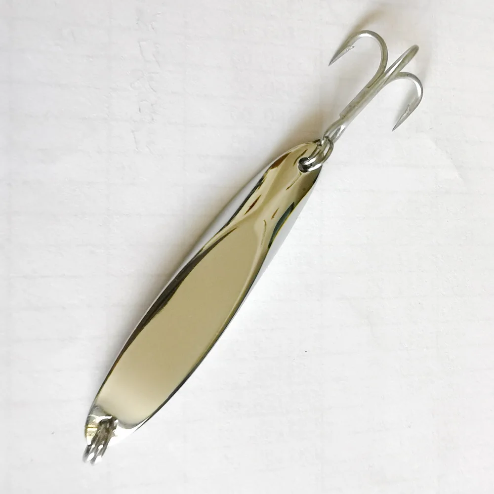 Бесплатная доставка твердая клиновидная приманка для ловли окуня в виде ложки