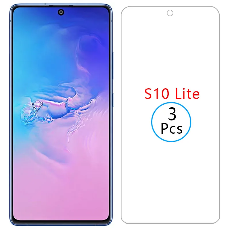 

tempered glass for samsung s10 lite protective glass screen protector on galaxy s10lite s 10 10s light film samsun samsumg galxy