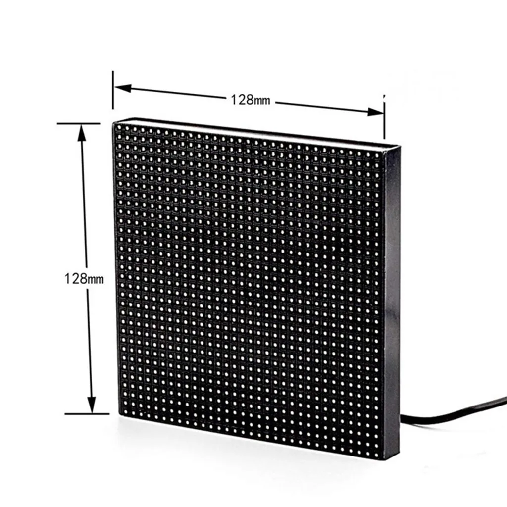 45# LED viewing Display Screen Controlled Expression Picture Lights Bluetooth App Controlle Auto DIY e-moji GIF image display |