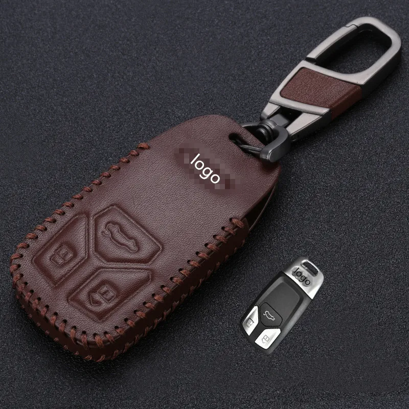 [Высокое качество] чехол для автомобильного ключа 5 цветов верхний слой из