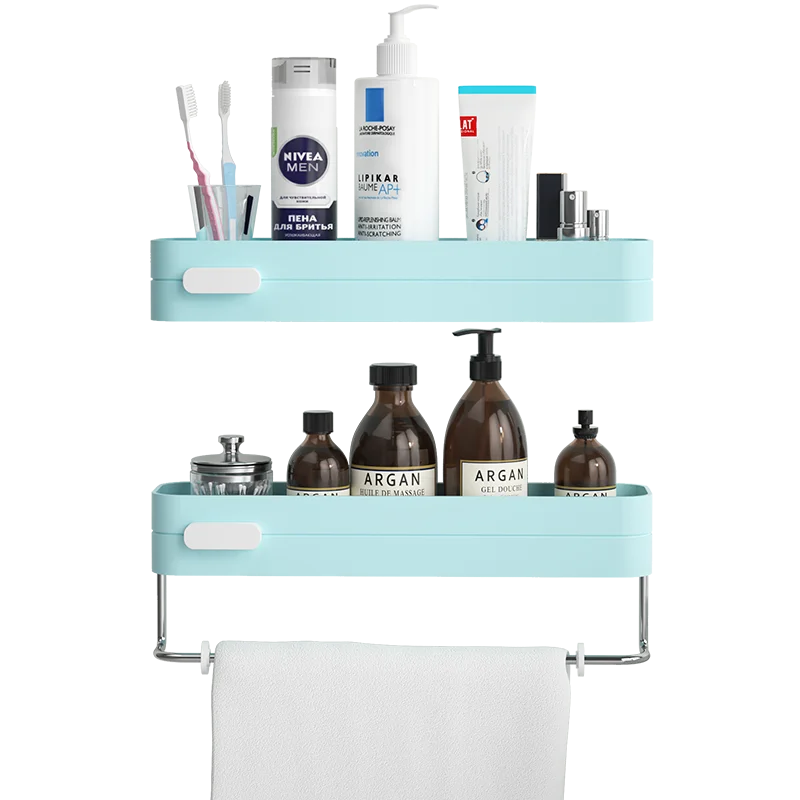 Настенная полка для ванной комнаты органайзер шампуня и душа полки держатель с