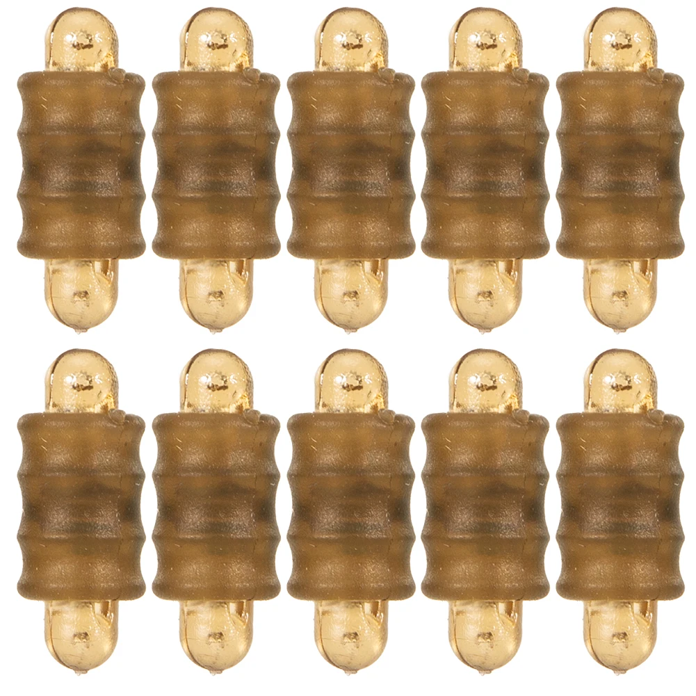 

10 шт./компл. метод фидера для ловли карпа, соединитель, стоп-бисер, рыболовное снаряжение, оборудование для ловли рыбы, соединители для клетк...