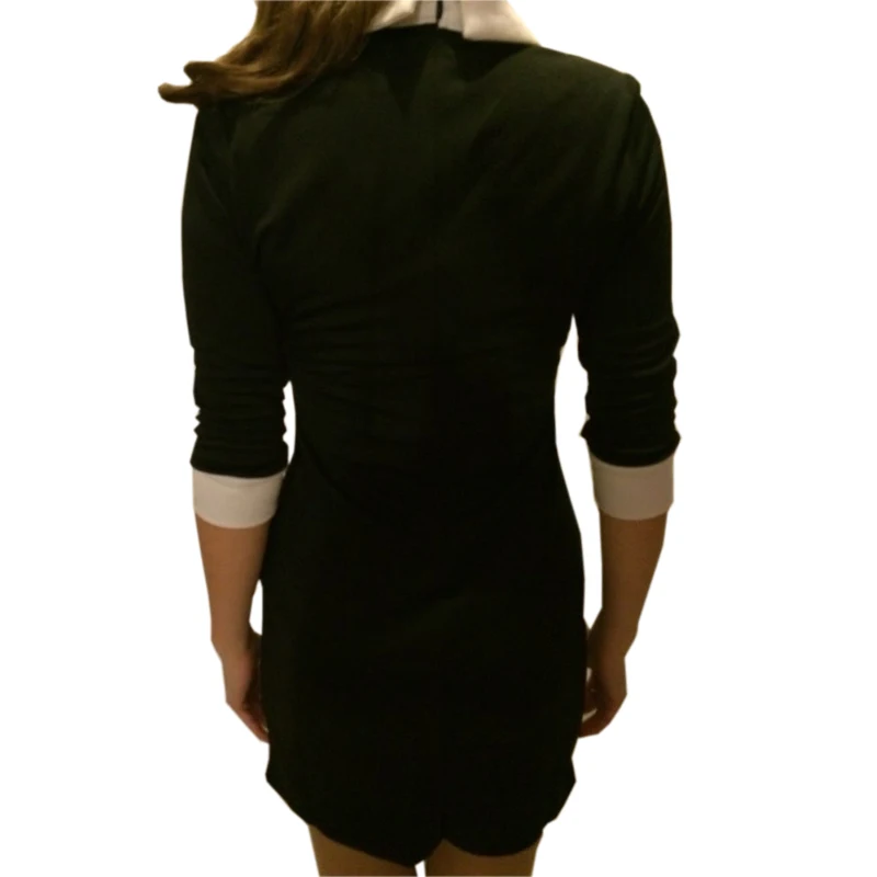 Повседневное мини платье до середины бедра в упаковке офисные женские 2021 Осень