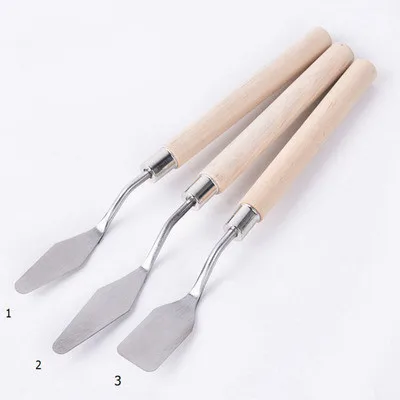 

Palette Knife Oil Painting Scraper Shovel Stainless Steel Spatula Palette Knife Metal Knives for Canvas, Acrylic Painting
