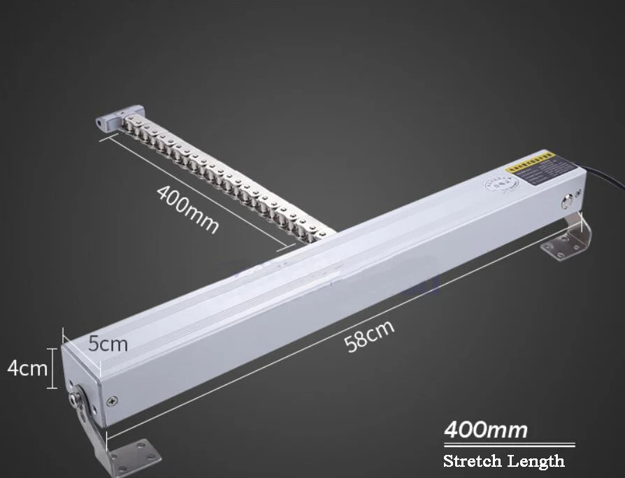 220V Электрический Открыватель окон мотор цепной дождь-датчик автоматического закрыть Беспроводной дистанционное управление Умный дом с наклоном подвала/Теплицы