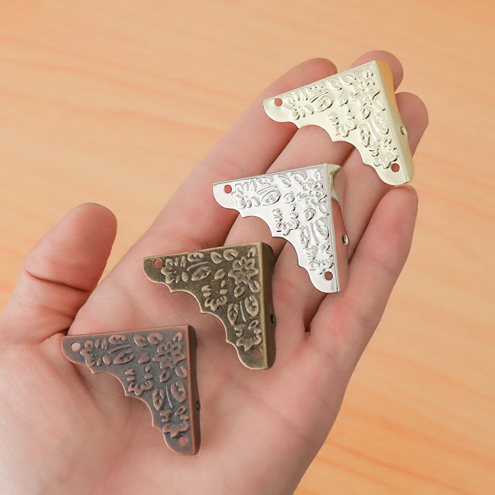 10 шт. упак. винтажный угловой кронштейн антикварные ювелирные изделия деревянная