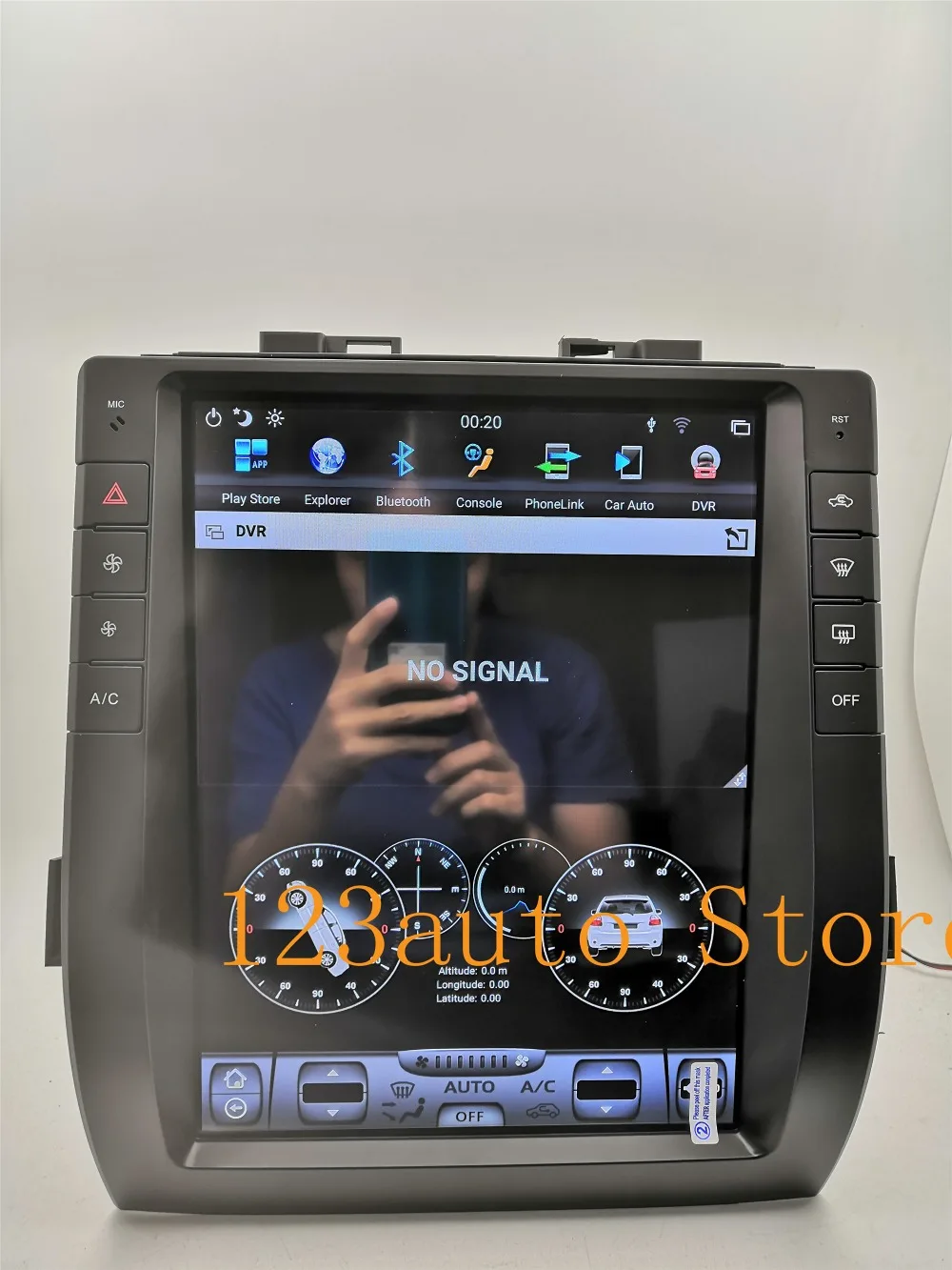 13 дюймов вертикальный экран Tesla стиль Android 8,1 Авто DVD gps навигатор плеер для TOYOTA Alphard ips PX6