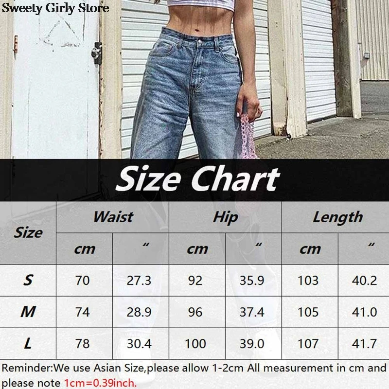 

Hip Hop Oversize Jeans Pants Women Korean Style Harem Pants Loose Street Trousers Wide Leg Streetwear Sexy Denim Streetwear