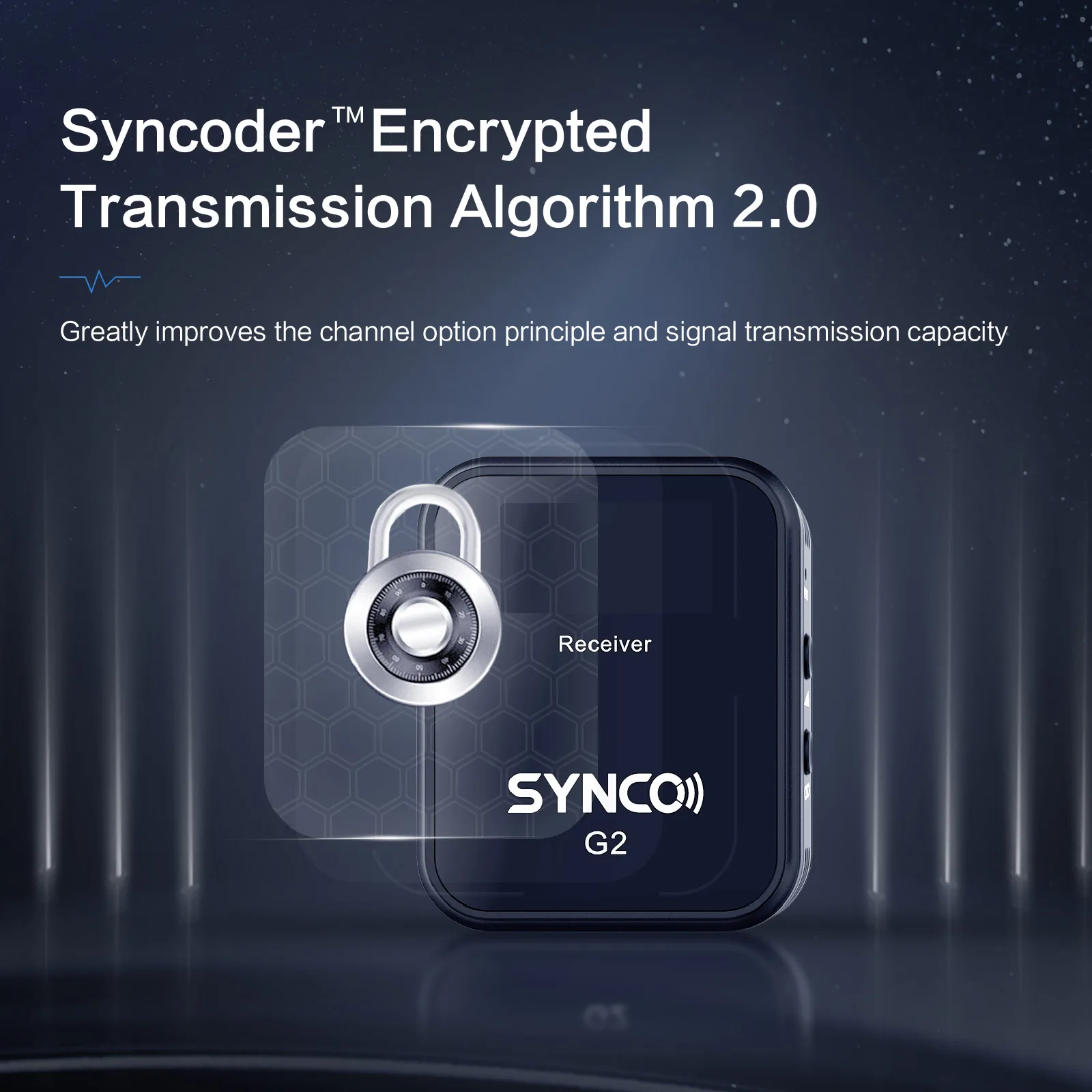 Беспроводной петличный микрофон SYNCO G2A2 система для смартфонов ноутбуков DSLR