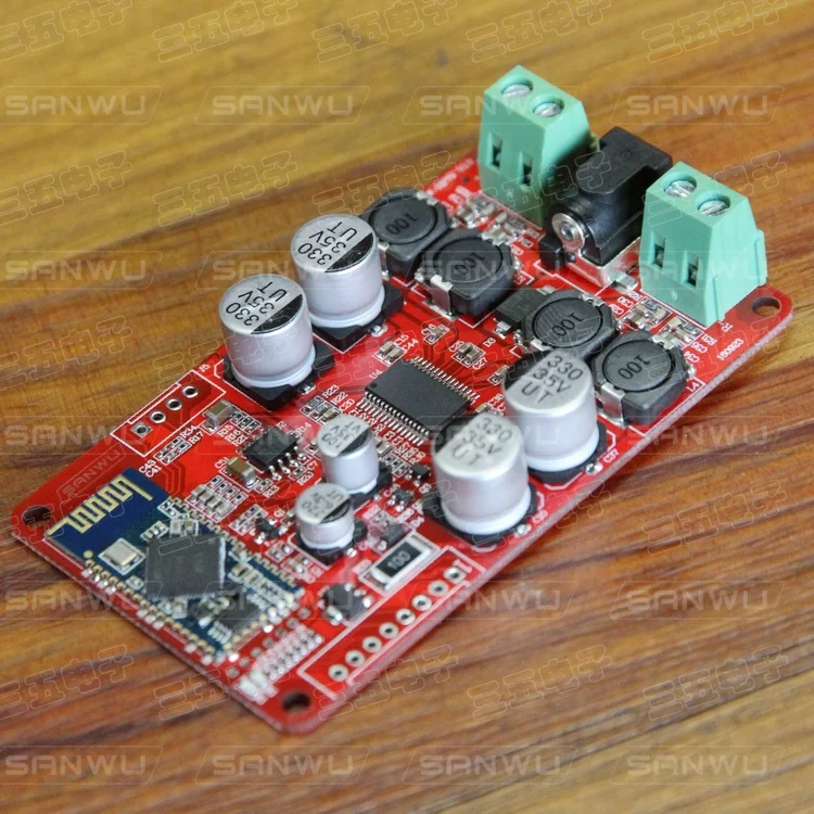 Плата усилителя мощности TPA3118 плата для цифрового с поддержкой bluetooth CSR4.0 2x30 Вт