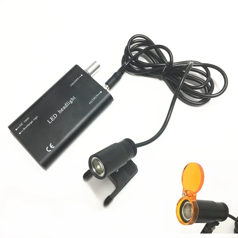 Высокое качество ультра Светильник Зажим медицинский головной светильник 5 Вт