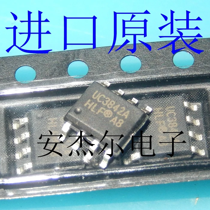 Новинка 100% оригинальная фотовспышка UC3842A UC3842AD UC3842AD8TR SOP8 | Электроника