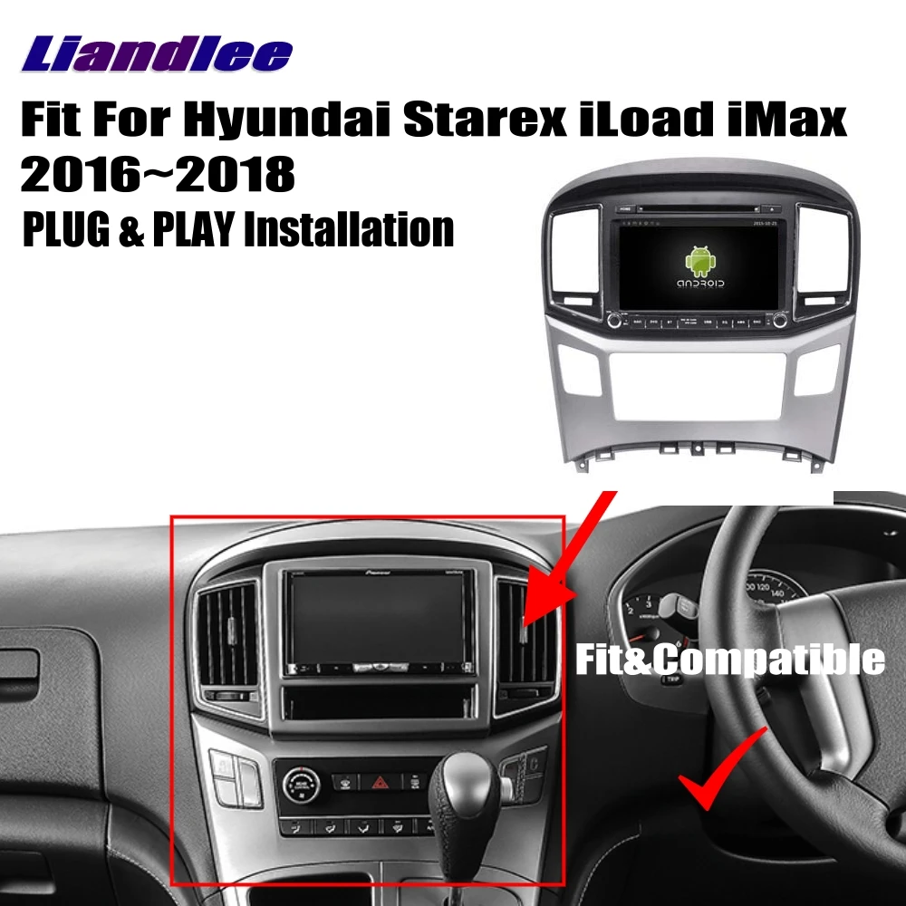 Мультимедийная система для Hyundai Starex/iLoad/iMax 2016 2017 2018 Android автомагнитола CD DVD плеер GPS